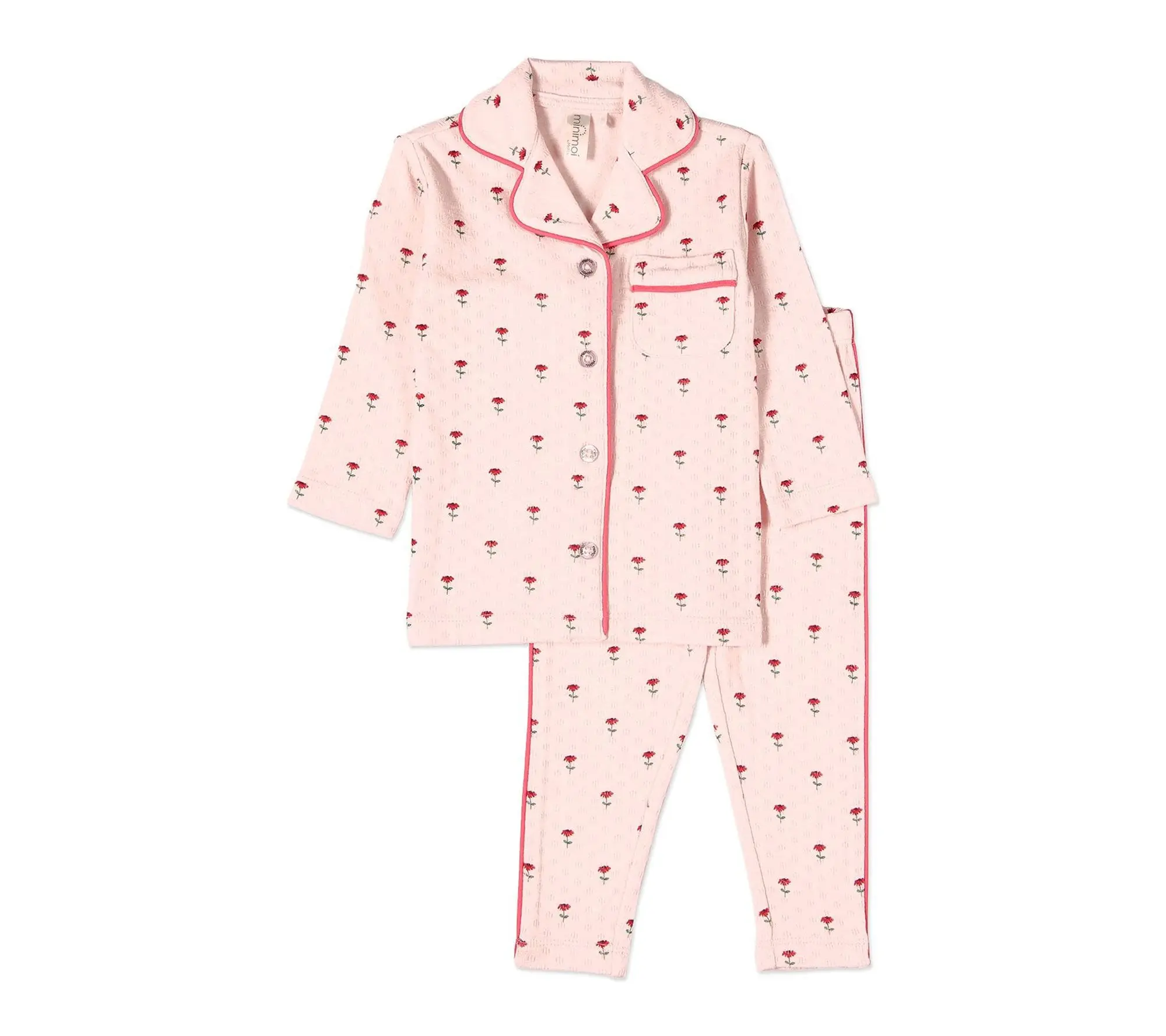 MiniMoi Plant Your Dreams Grow Happy PointellePajama Set