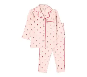 MiniMoi Plant Your Dreams Grow Happy PointellePajama Set MiniMoi Plant Your Dreams Grow Happy PointellePajama Set