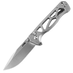 CJRB Chord Folding Survival Tool Knife - AR-RPM9 Steel Blade, G10 & Micarta Handle - Precision Camping Tool, Tactical Survival Gear, EDC/Emergency/Off-Grid Pocket Knives for Outdoor Use, Father's Day Gift
