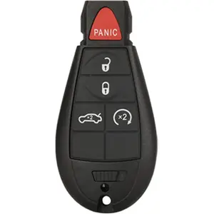 Replacement for Keyless Entry Remote Key Fob Shell Case Fit for Dodge Dart Durango Challenger (5-Button)