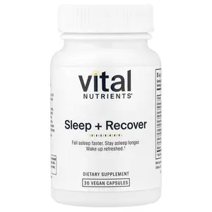 Vital Nutrients Sleep + Recover , 30 Vegan Capsules