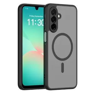 Rosebono For Samsung Galaxy A16 / Galaxy A17 / Galaxy A26 Case Magnetic Translucent Matte Hybrid Gradient Transparent Soft TPU Clear Skin Cover Protection Case with Secure Fit