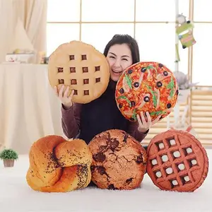 Food-Inspired Soft Nap Cushion Pillows for Kids - Playful and Realistic-Looking