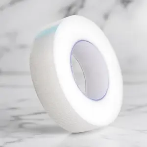 Eyelash Extension Tape Set, Breathable Nonwoven Adhesive Strips for False Lashes and Double Eyelid, Portable Roll Design, Allergy-Safe Skin-Friendly Material, Adjustable Width, Easy Application, Professional Makeup Tool with Anti-Falling Technology.