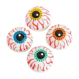 Mini Eyeball Erasers - 24 Pc.