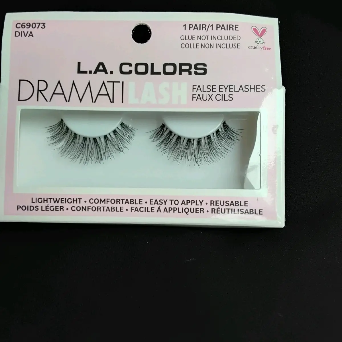 L.A. Colors Dramati Lash False Eyelashes - Faux Cils for Perfect Makeup - Cosmetic