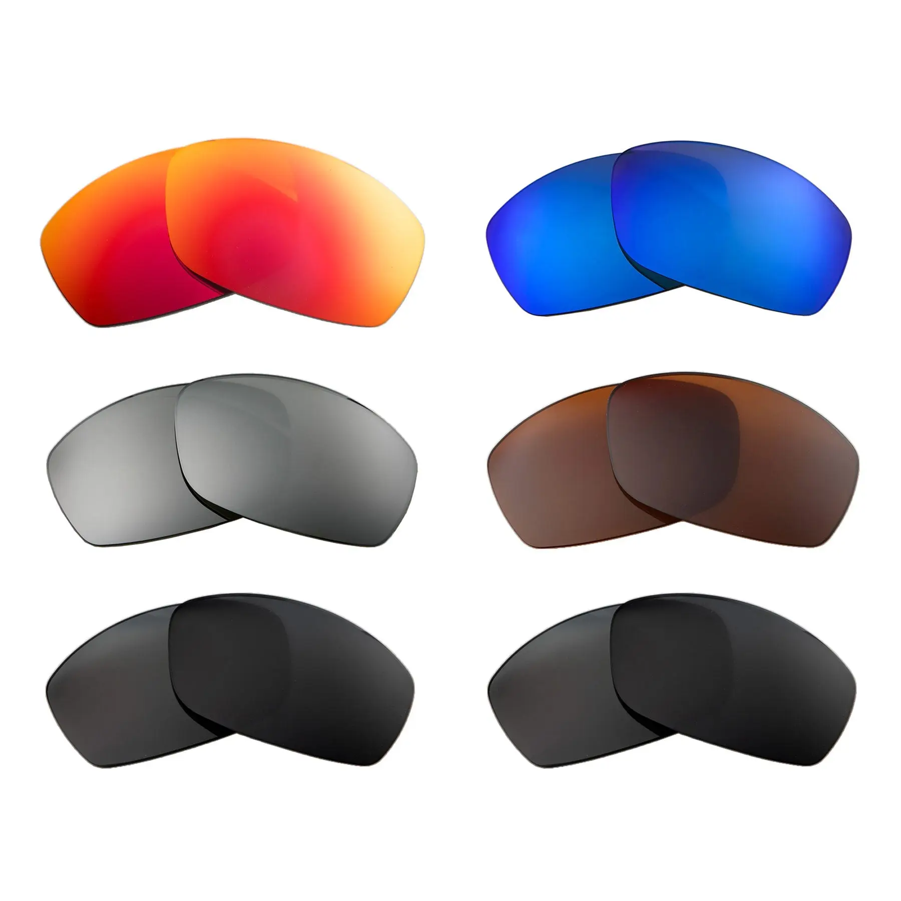 Walleva Replacement Lenses for Costa Del Mar Jose