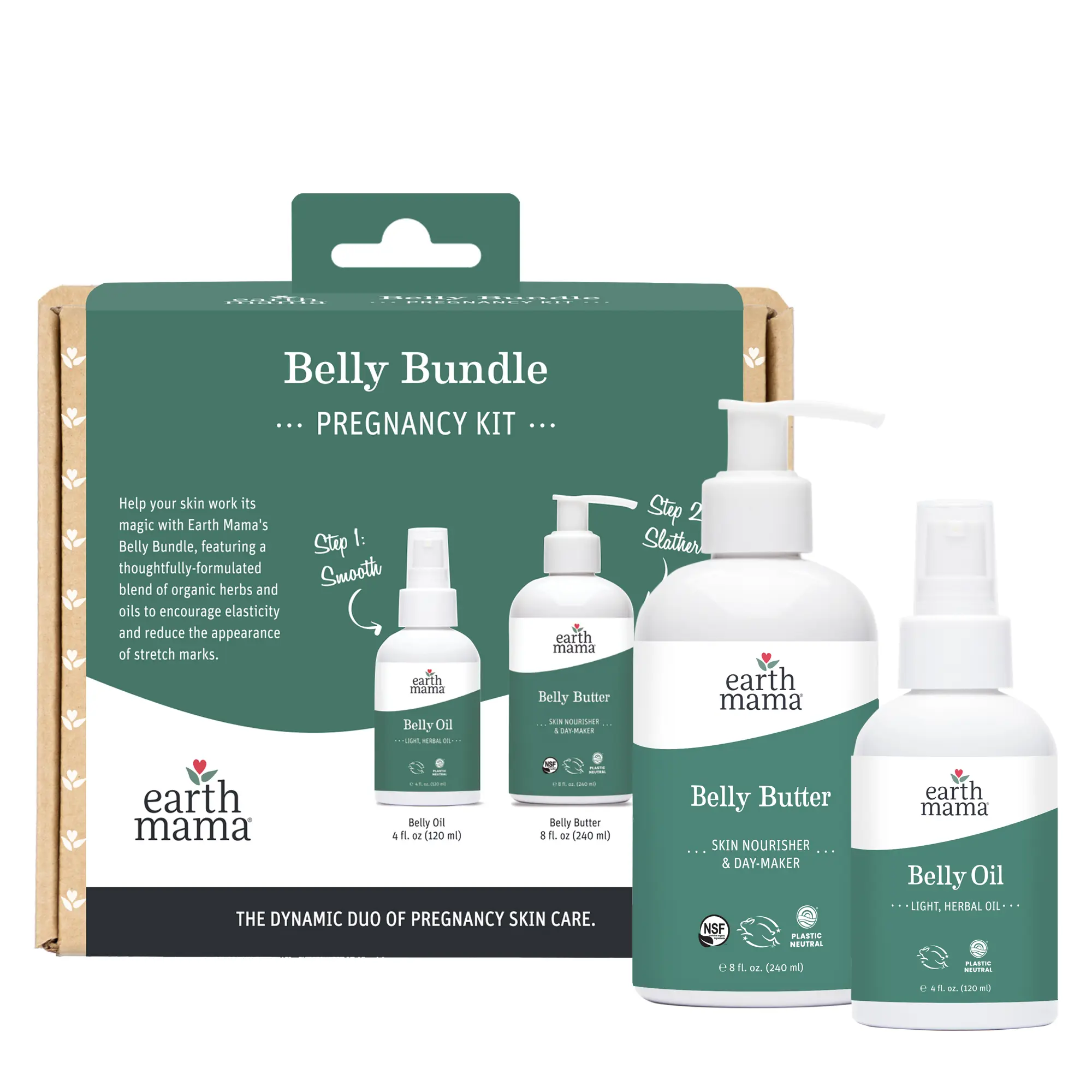 Earth Mama Belly Bundle Pregnancy Kit – Belly Butter & Belly Oil Duo – Pregnancy Skin Care – Gift-Ready Set Earth Mama Belly Bundle Pregnancy Kit – Belly Butter & Belly Oil Duo – Pregnancy Skin Care – Gift-Ready Set