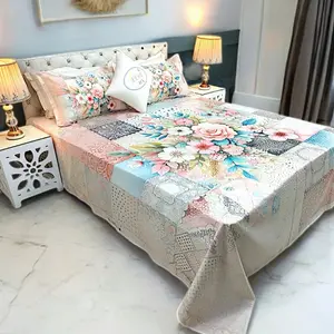 2p combo Hypoallergenic Bedding Sets with Floral Design for Comfortable Sleep