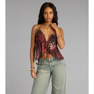 Wildly Iconic Animal Print Crop Top