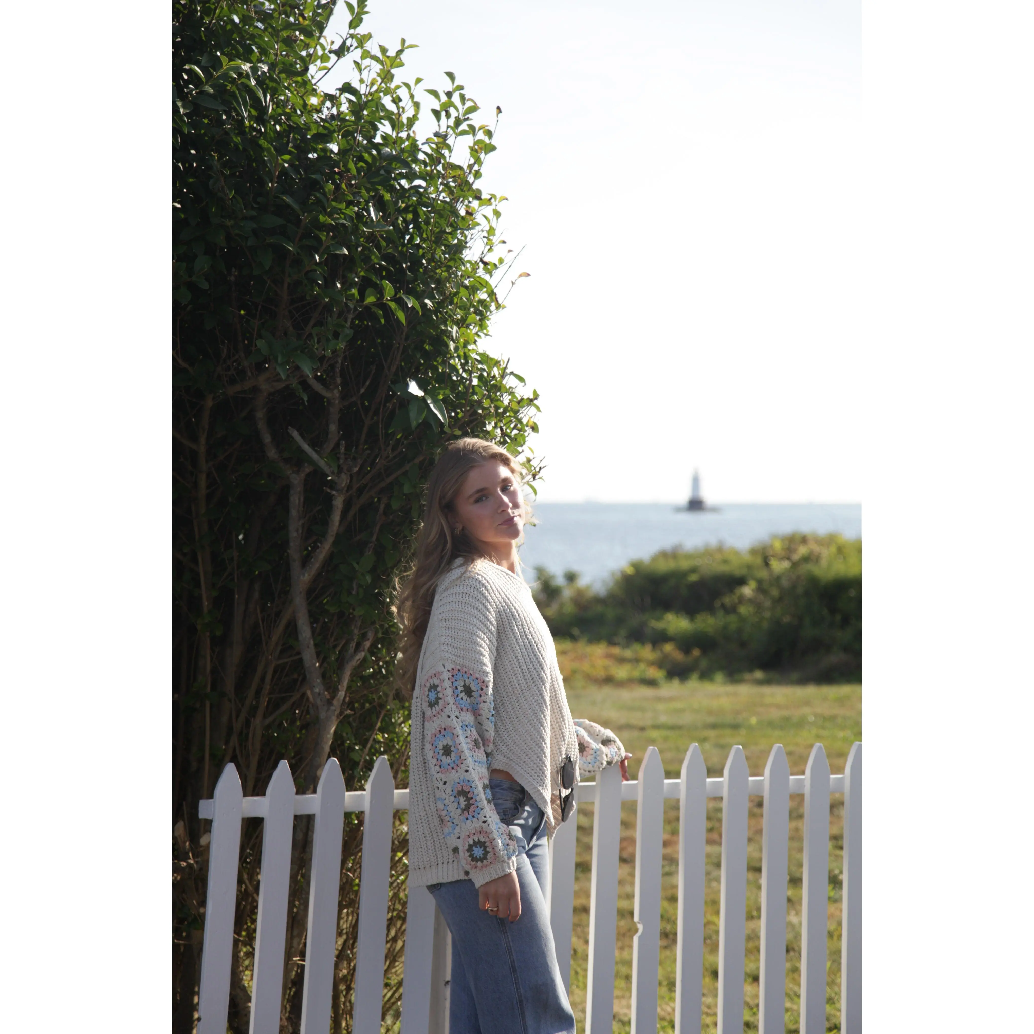 Cream Knitted Sweater