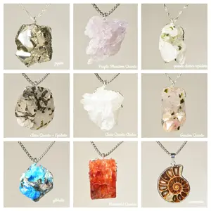 [No.N001-N009]Unique handmade crystal necklace