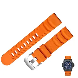 The watch strap is compatible with Luminox Navy SEALs Lumiuox watch accessories