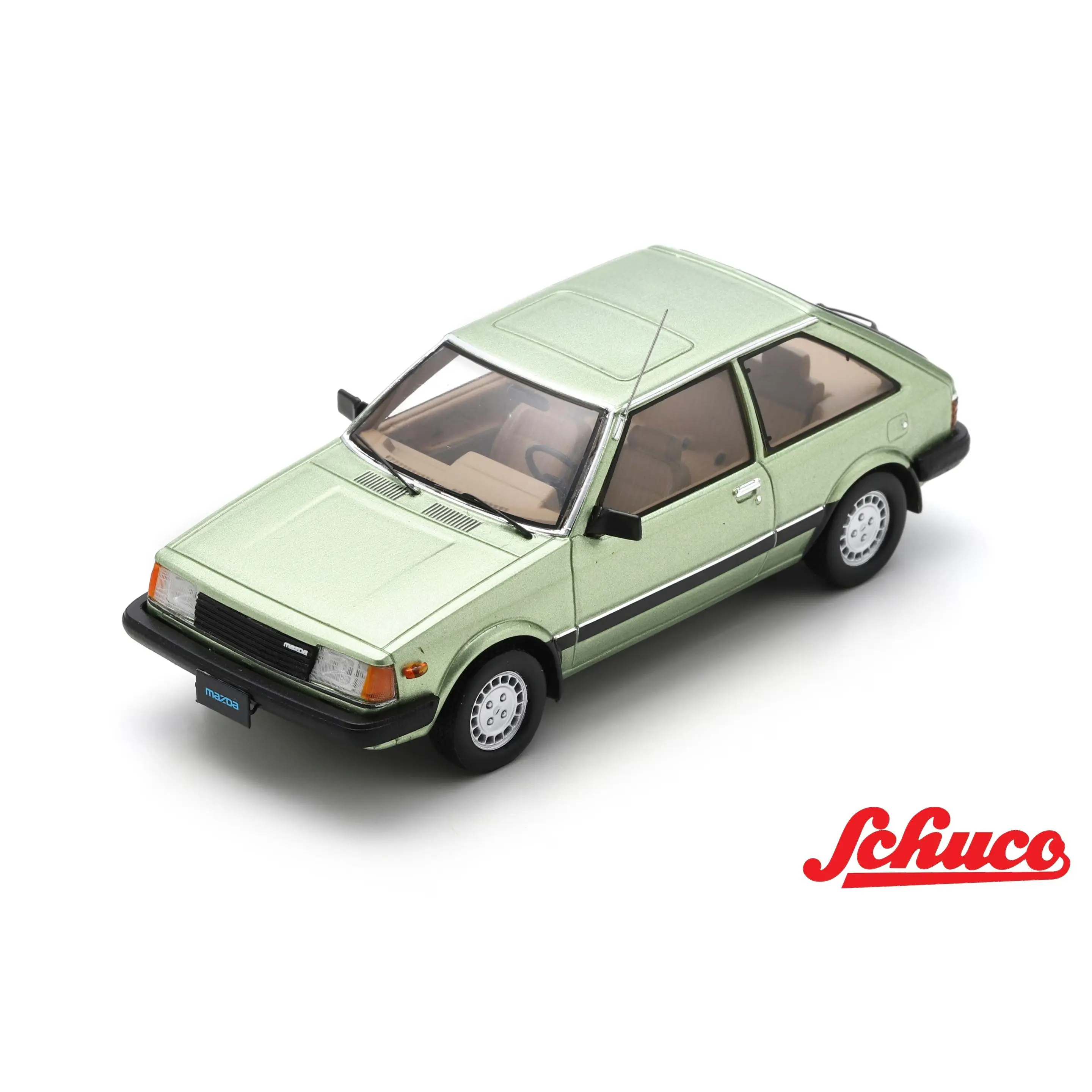 Mazda 323 light met green (Euro version) 1:43