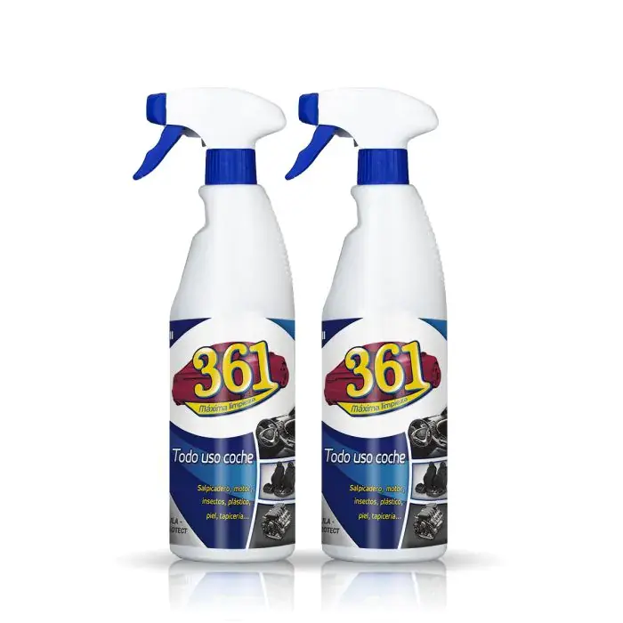 361 All Purpose Cleaner Pack (2 Products): Clean Insect Marks, Stains, Grease & More – Safe for Leather, Alcantara, Engines & More