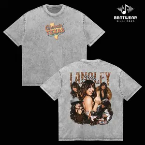 Choosin’ Texas Ella Langley Shirt – Country Music Vintage Washed Oversized Graphic T Shirt, Southern Cowgirl Aesthetic, Western Rodeo Style, Soft Cotton Heavyweight Unisex Top, Casual Streetwear Men Women Wear, Gift for Country Music Fans
