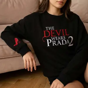 Embroidery Sweatshirt Devil2 Gift for Fashion Lover