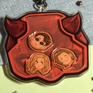 Daredevil Shaker Keychain