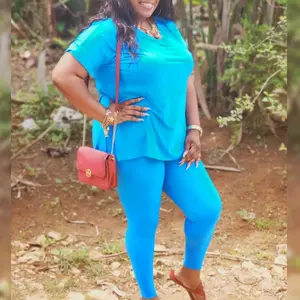 V-neckline Katie Leggings Sets