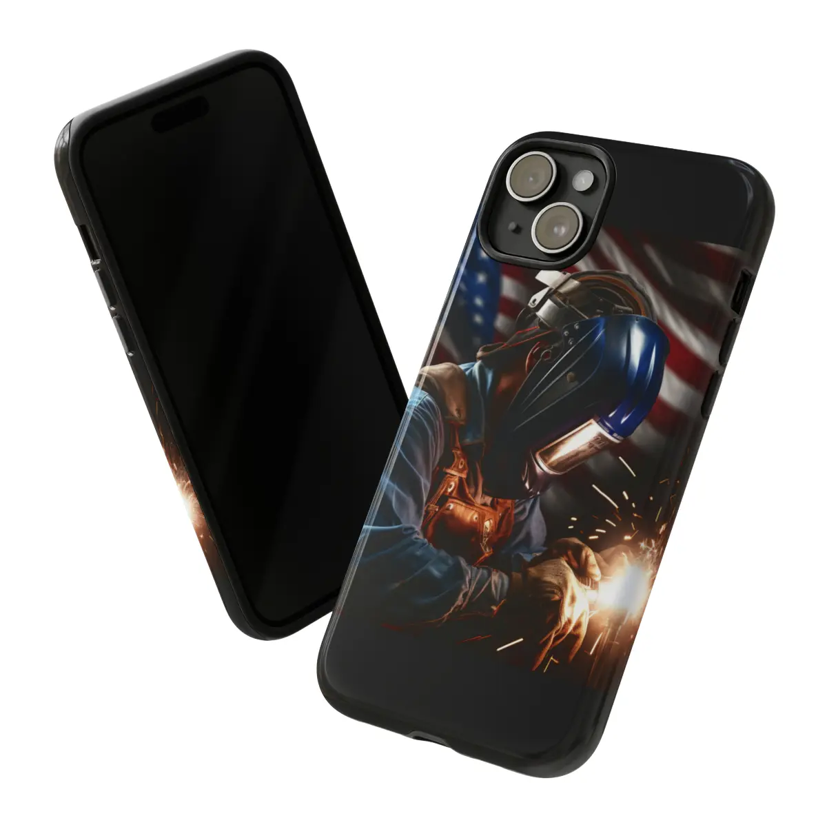 American Welder Tough Cases for iPhone, Samsung, Google Phones Accessories Protection Protective Shell Custom Resistance Cover Protector