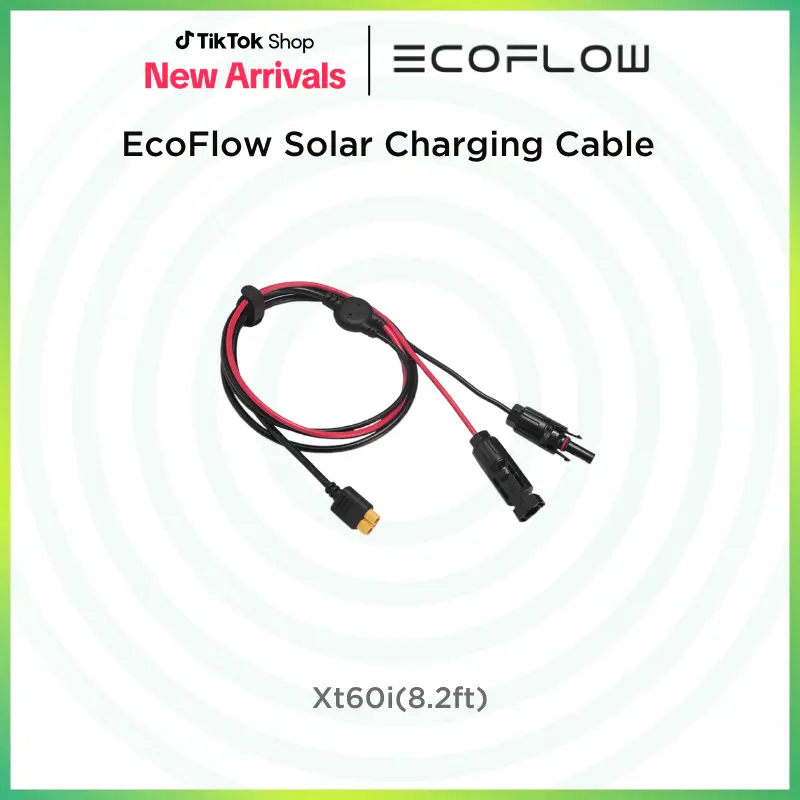 EcoFlow Solar to XT60i Charging Cable