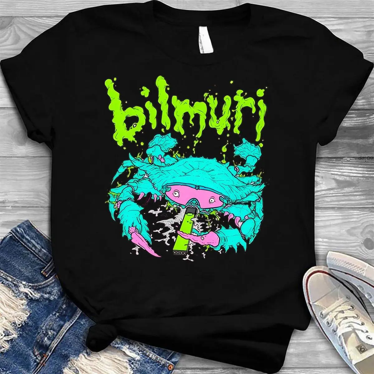 Bilmuri T-Shirt Merch Bilmuri Unisex Black Tee