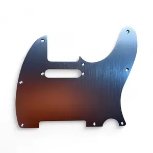 New Fender Telecaster Electric Guitar Brushed Silver Aluminum Replacement Scratch Plate Pick Guard