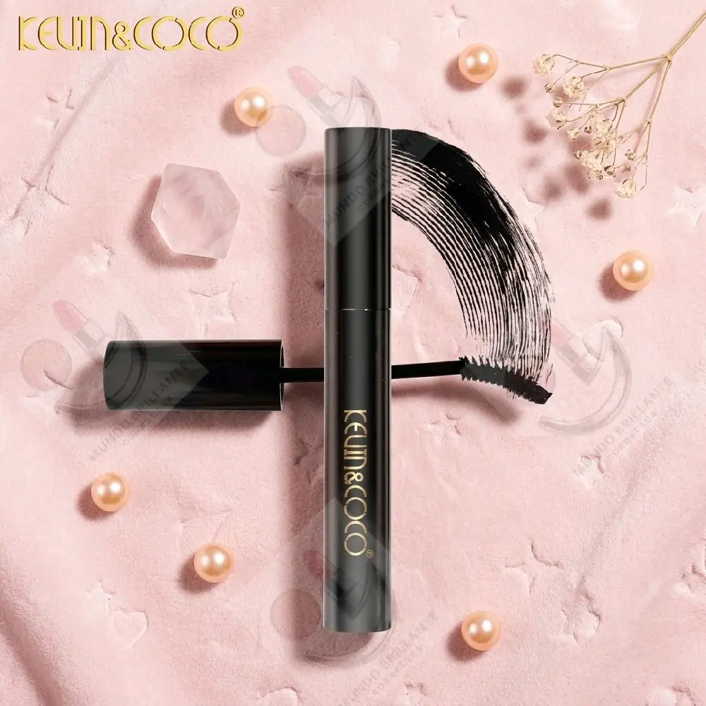 Kevin&Coco Black Mascara, Makeup Long-Lasting Twist-Up Mascara with Unique Formulation to Enhance Lashes