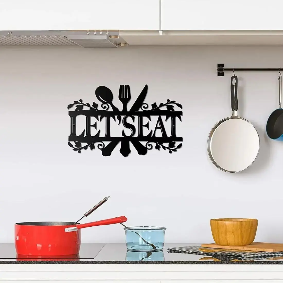 Kitchen Metal Sign, Rustic Wall Decor, Elegant Kitchen Signs, Durable Kitchen Decor, Home Decor, Kitchen Accessories, Home Decor, Vintage Metal Sign