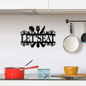 Kitchen Metal Sign, Rustic Wall Decor, Elegant Kitchen Signs, Durable Kitchen Decor, Home Decor, Kitchen Accessories, Home Decor