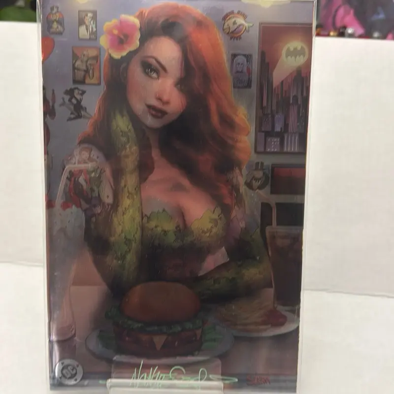 Poison Ivy # 27 Nathan Szerdy Diner Variant Foil LTD 1000 signed by Nathan Szerdy