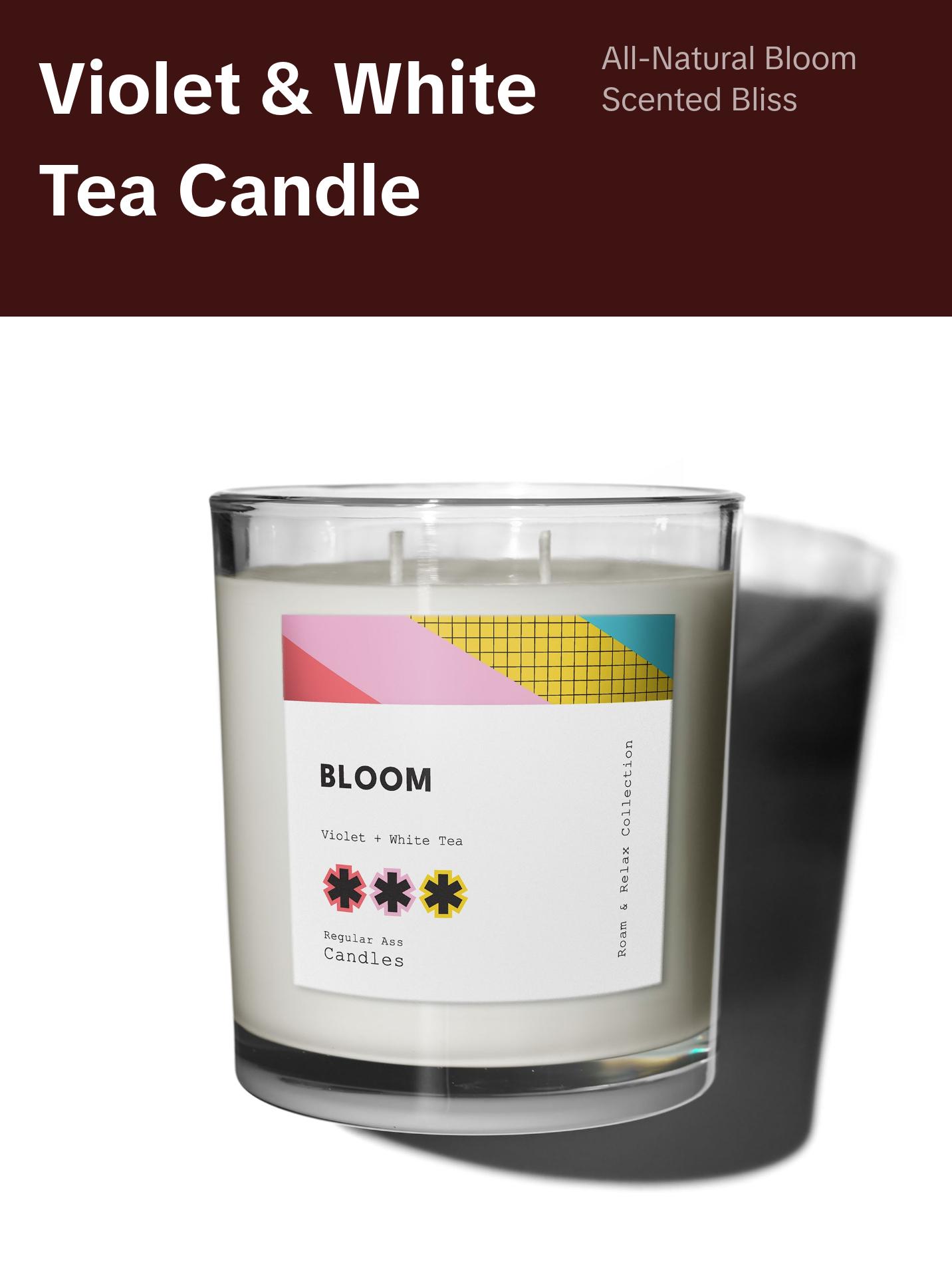 WILDCARD Violet, Cedar, Rose Candle WILDCARD Violet, Cedar, Rose Candle