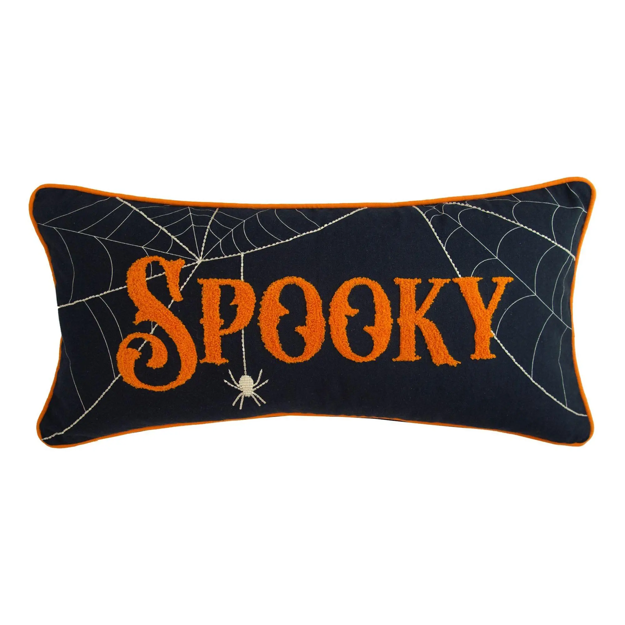 Spooky Spider Web Pillow by Valerie Spooky Spider Web Pillow by Valerie