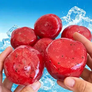 Handmade Watermelon Smoothie Squishy Toy, Soft Squeeze Stress Relief Fidget Toy with Satisfying ASMR Sounds, Sensory Decompression Toy for Teens & Adults