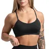Gymreapers Infinity Seamless Sports Bra for Women – Compression Fit, 4-Way Ultra-Stretch Fabric, Racerback with Adjustable Straps, Removable Pads, Breathable Workout Bra for Gym, Running, Training, Yoga & Everyday Comfort