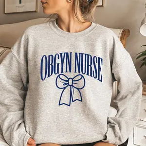 OBGYN Bow Sweatshirt,Obstetrics and Gynecology Nurse shirt,Future Obgyn Nurse,Ob Gyn Nurse Sweatshirt,Gynecologist Gifts,Ob tech