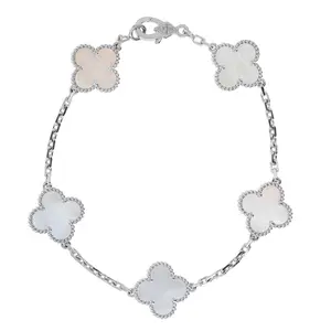 Pre-owned Van Cleef & Arpels Vintage Alhambra Motif Bracelet