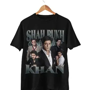 Shahrukh Khan Graphic Tshirt- Bollywood Inspired Gifts for Womenswear