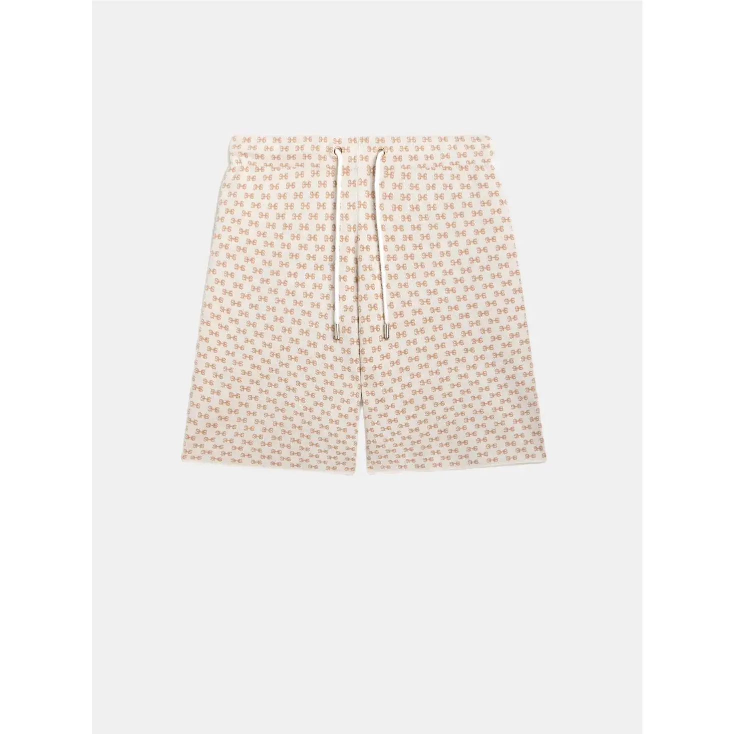 SILK CASHMERE SHORT JACQUARD 