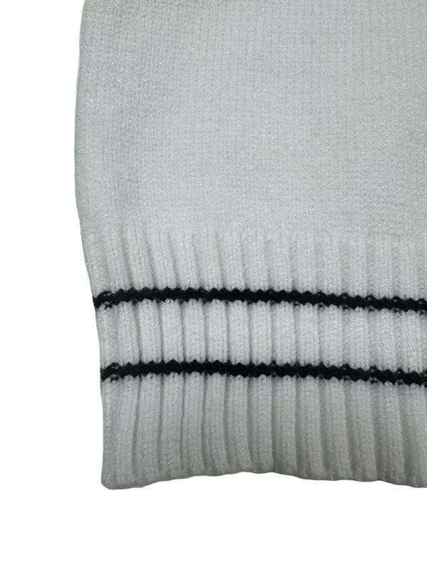 Heart Beaded Knit Sweater Short Sleeve Women Spring Summer New Unique Design Short Knitted Top Elegant Butterfly Knot Valentine's Day