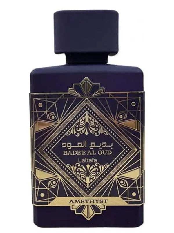 Bade'e Al Oud Amethyst by Lattafa Perfumes for Men & Women Eau de Parfum Spray, 3.4 Ounce / 100 Ml - Unisex Fragrance