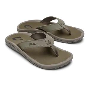 Olukai ‘Ohana Men's Beach Sandals - Clay & Mustang