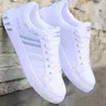 Men's Lace-Up Low Top Sneakers, Casual Comfortable Breathable Trendy Sporty Running Shoes, Versatile Round Toe Athletic Trainers for Daily Wear Trainer Runner Shoe