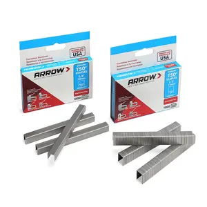 Arrow T50 Stainless Steel Staples Pack Set #508SS1 1/2'' 12mm and #506SS1 3/8'' 10mm