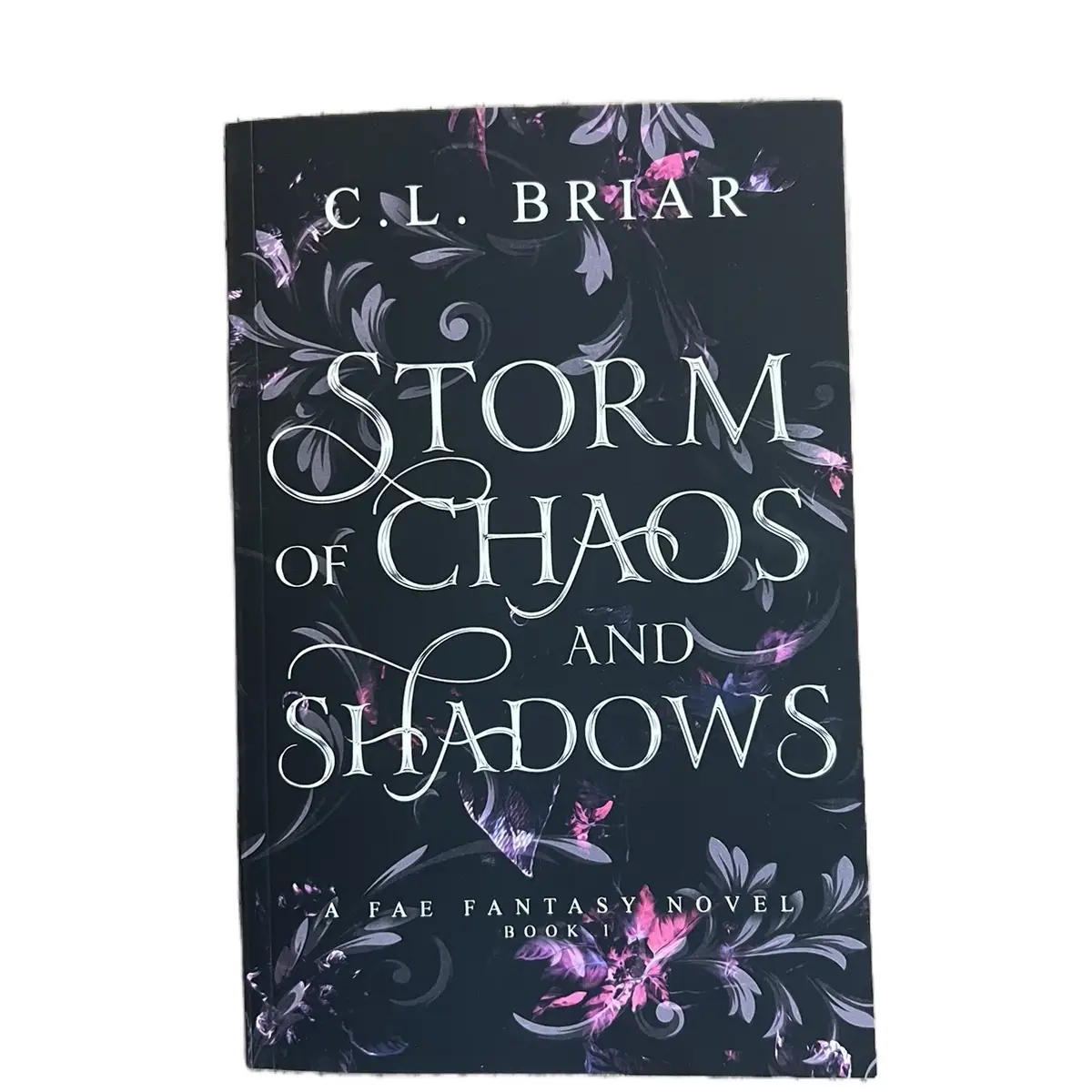 Signed Storm of Chaos and Shadows Soft Cover + art print + stickers Book Series