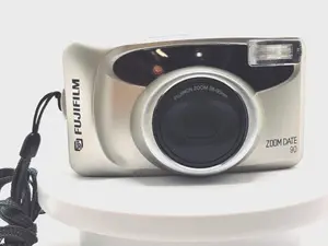 Fujifilm Zoom Date 110 35mm Point Shoot Camera Tested & Working Flash Ready