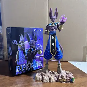 30cm Anime DBZ Beerus God of Destruction Figure PVC Action Figure Collectible Model Toy Desktop Ornament Anime Decor DBZ Figure Trending TikTok Shop Gift For Fans