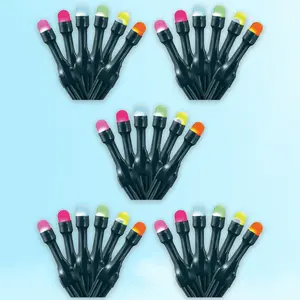 Home Herage Luminations Christmas Holiday Party Lights, Twinkly Smart App Control, 33-Foot String, Straight Wrapped Dome, 100 RGB LED Bulbs (5 Pack)