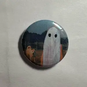 Stranger in the alps Phoebe bridgers Merch 1.25 inch Pin Button Badge  - handmade , music artist pinback buttons pins