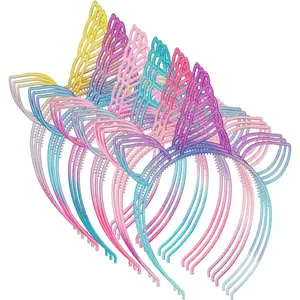 18Pcs Unicorn Birthday Party Favors Unicorn headbands for Girl Halloween Christmas Party Supplies for Teen Children